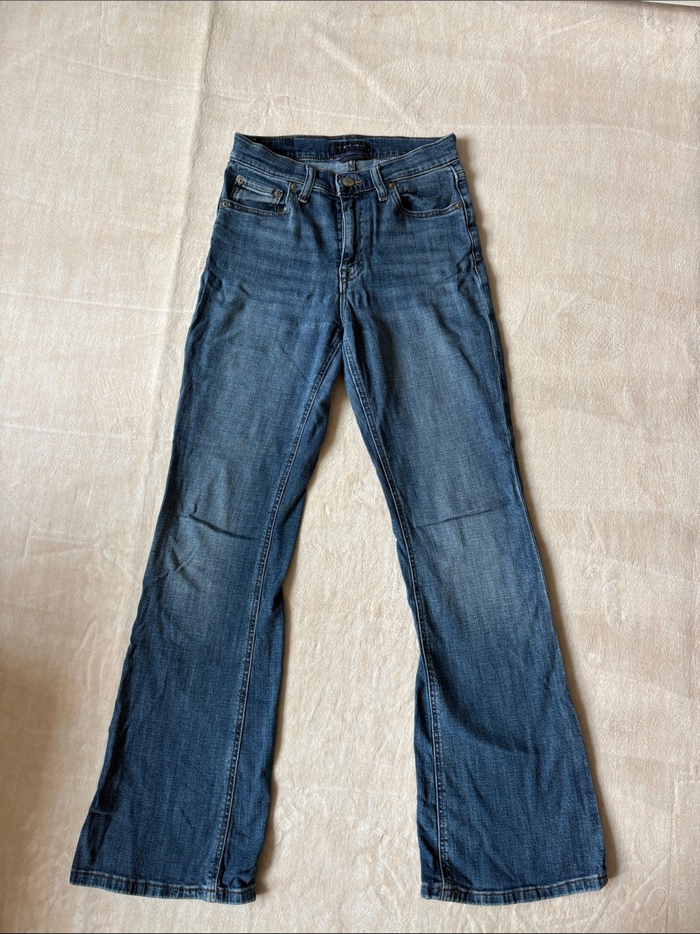 Aeropostale Women's Dark Blue Flare Jeans
